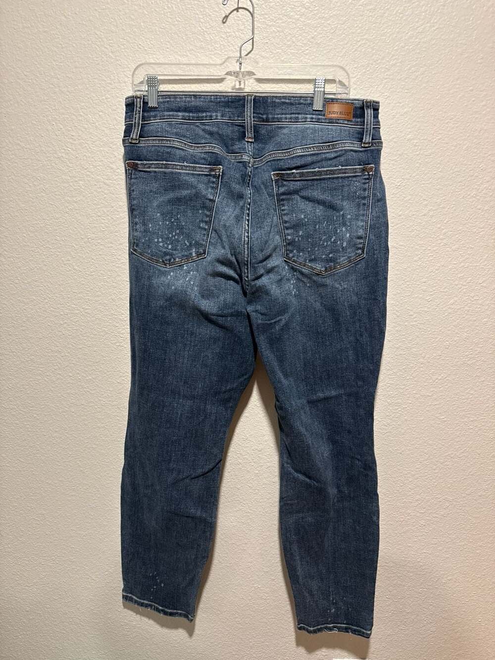 Judy Blue Bleach Splatter Boyfriend Fit Jeans Size 16W - Picture 5 of 6